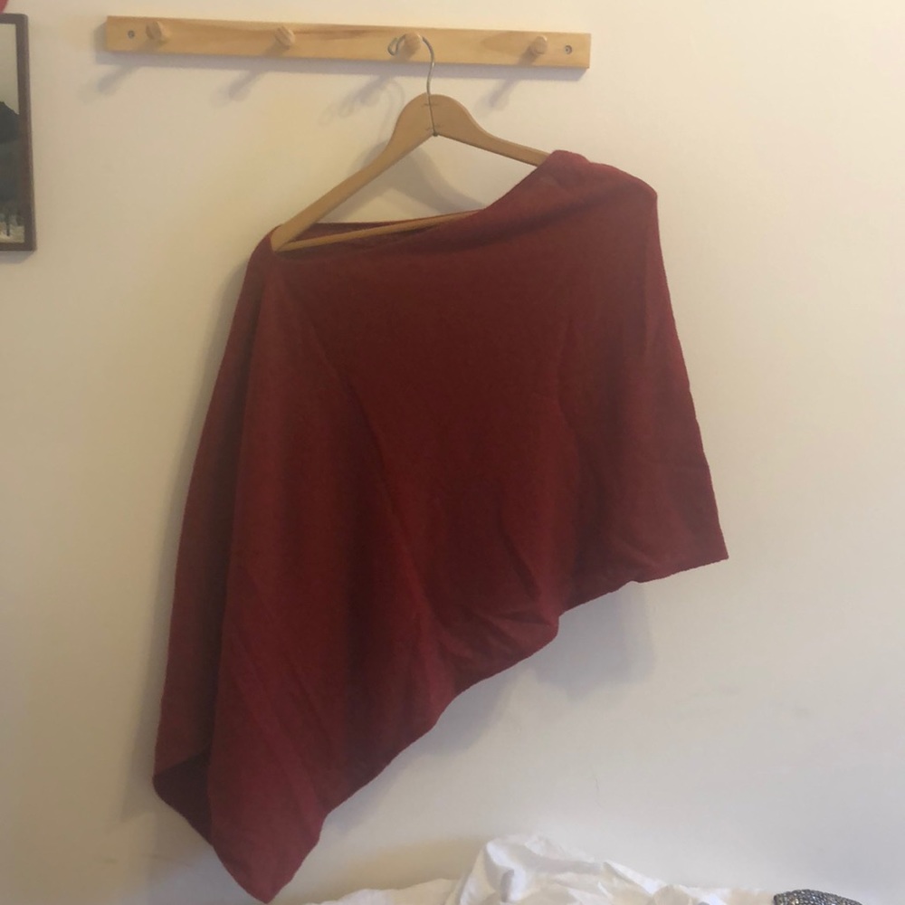 Cashmere poncho or scarf